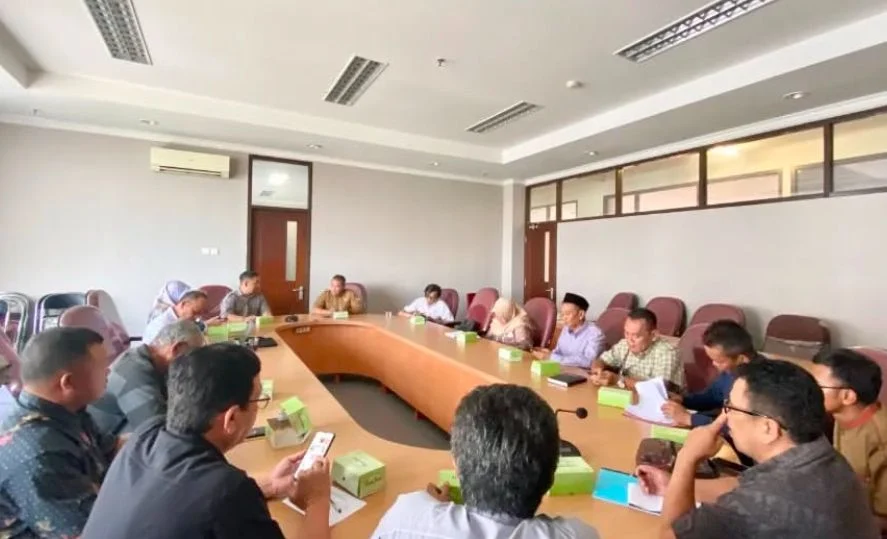 Ilustrasi rapat evaluasi. Dok medsos DPMD Bandung Barat