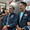 Wali Kota Cimahi Terpilih, Ngatiyana dan Wakil Wali Kota Cimahi Terpilih, Adithia Yudhistira (Jabar Ekspres)