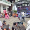 Hiburan Barongsai di Ciwalk Bandung Sambut Imlek, Ratusan Pengunjung Terpukau