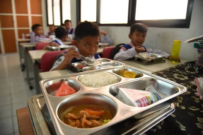 Foto ilustrasi pelaksanaan program makan bergizi gratis (MBG) di Kota Bandung. (Dimas / JE)
