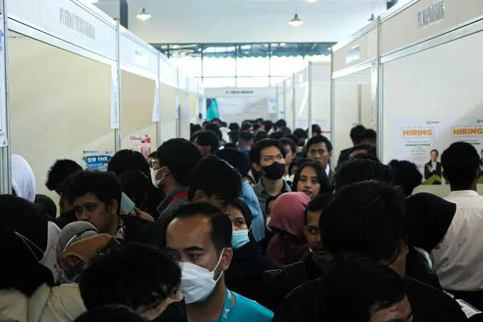 Foto ilustrasi pelaksanaan Job Fair di Kota Bandung (Dok. Jabar Ekspres)