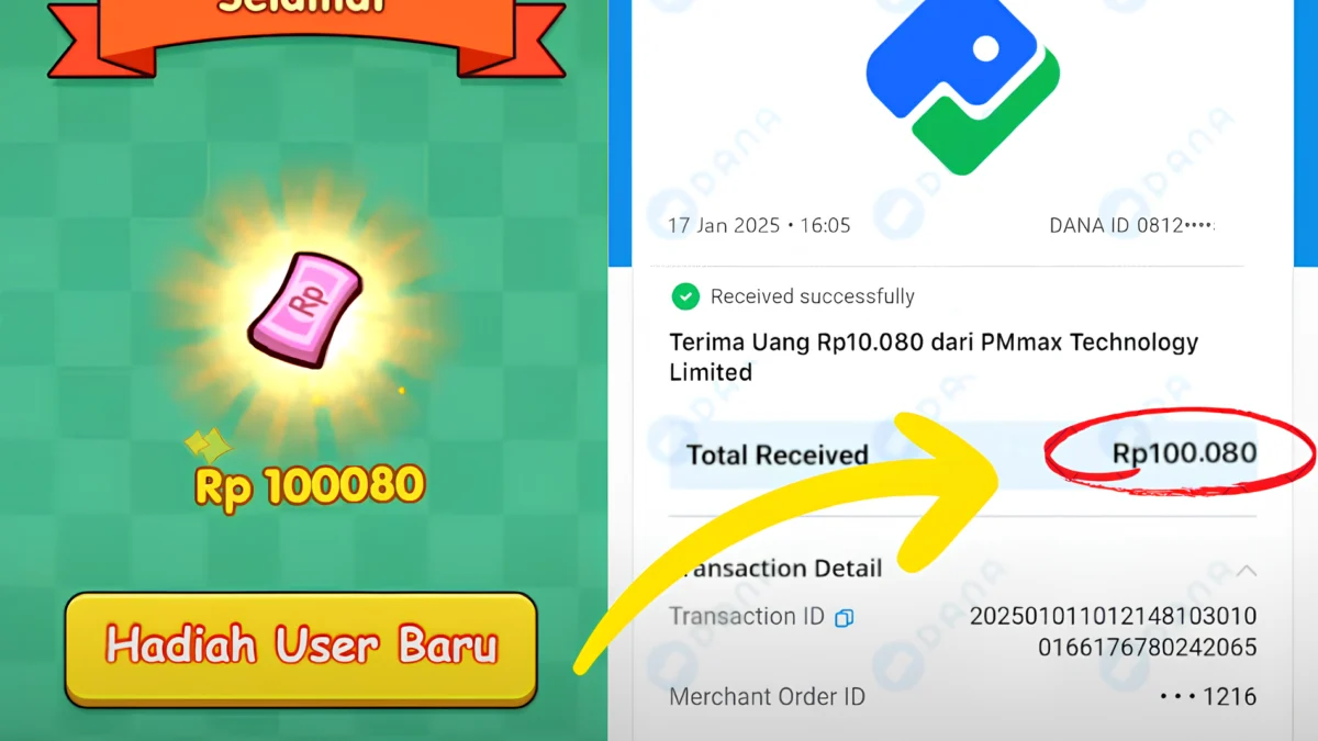Lumayan, User Baru Dapat Hadiah Saldo Ewallet Rp100 Ribu dari Aplikasi Penghasil Uang ini