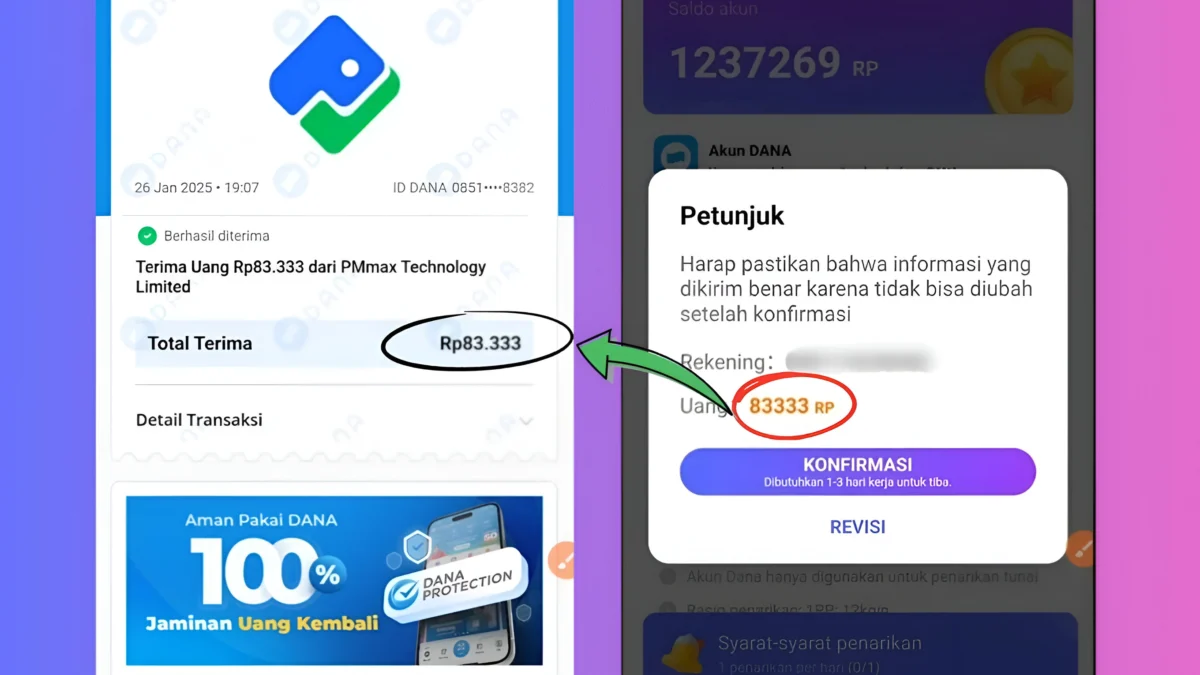 Dapat Saldo Ewallet Gratis hingga Rp83.333 dari Aplikasi Penghasil Uang di 2025, Dijamin Terbukti Membayar Dapat Saldo Ewallet Gratis hingga Rp83.333 dari Aplikasi Penghasil Uang di 2025, Dijamin Terbukti Membayar