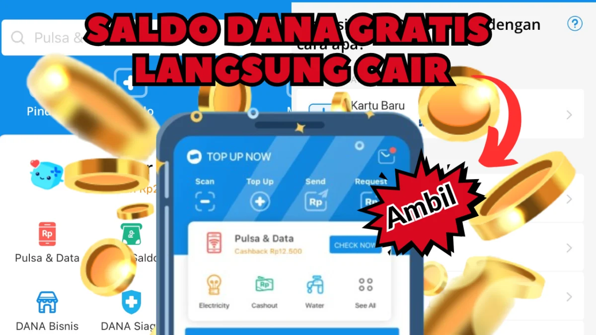 Saldo DANA Gratis Rp50.000 Langsung Cair Hitungan Detik, Intip Cara Dapatkannya