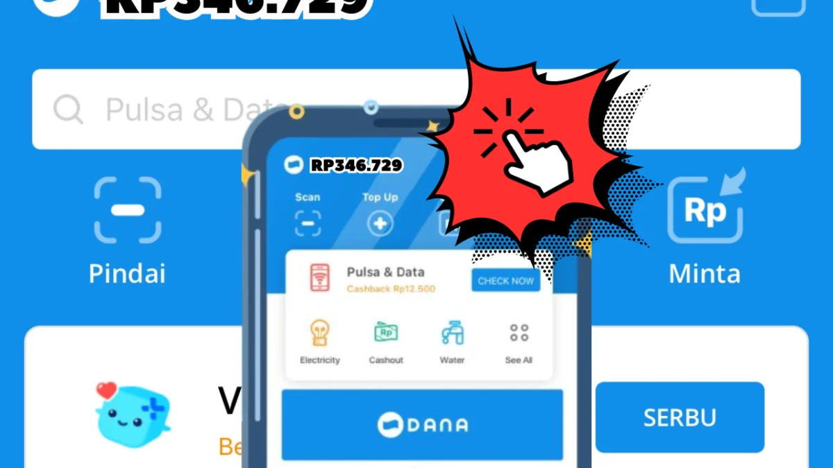 KLAIM Saldo DANA Gratis Hingga Rp346.729 Langsung Cair, Ini Langkahnya