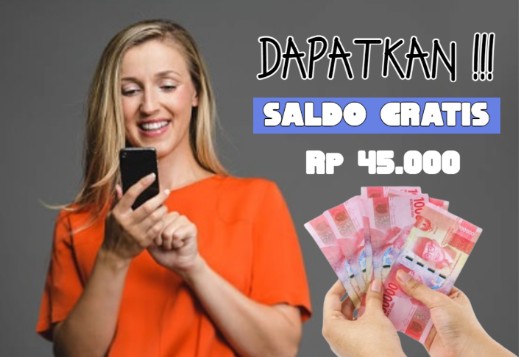 Hanya 5 Menit Jawab Survei Dibayar Saldo Gratis Rp45.000 di Aplikasi ini Peluang emas dapat saldo gratis dari aplikasi penghasil uang