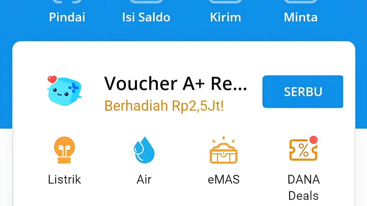 Cuma Daftar Pakai Nomor WA Dapat Bonus Saldo DANA Gratis Rp100.000 Langsung Cair, Ini Caranya Daftarkan segera nomer Whatsapp (WA) kamu untuk mencarikan bonus saldo DANA gratis Rp100.000 langsung cair.