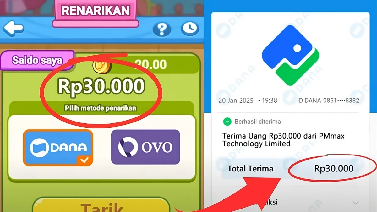Sekali Tarik Dapat Saldo DANA Gratis Langsung Cair Rp30.000 Modal Login Aplikasi