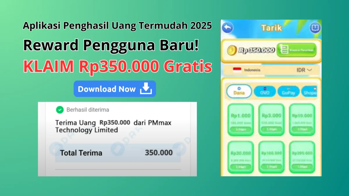 Daftar "Pengguna Baru" Bisa KLAIM Saldo DANA Rp350.000 Gratis Langsung Cair Daftar "Pengguna Baru" Bisa KLAIM Saldo DANA Rp350.000 Gratis Langsung Cair