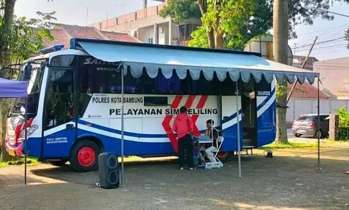 Jadwal dan Lokasi SIM Keliling Bandung Hari ini Kamis, 23 Januari 2025