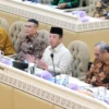 Rapat Kerja bersama Komisi II bersama DPR RI yang dihadiri Kementrian ATR/BPN di Gedung Nusantara II, Jakarta, pada Kamis (30/01/2025).