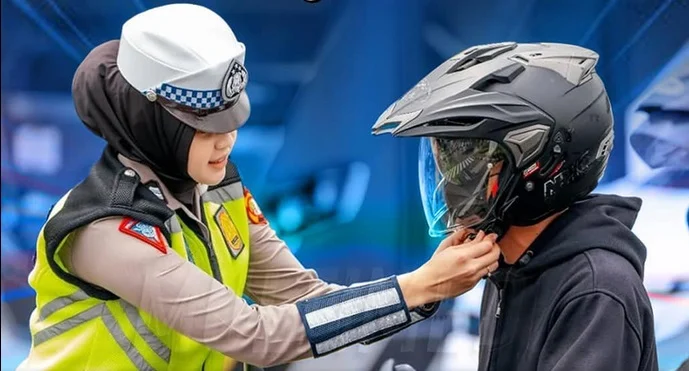 ILUSTRASI pengendara yang kena denda tilang di Operasi Keselamatan 2025. (facebook Dirlantaspoldajabar)