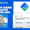 Main Game Penghasil Uang Langsung Cair Rp450.000 Saldo DANA