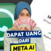 Cara Dapat Uang dari Meta AI WhatsApp Terbaru 2025, Ini Caranya