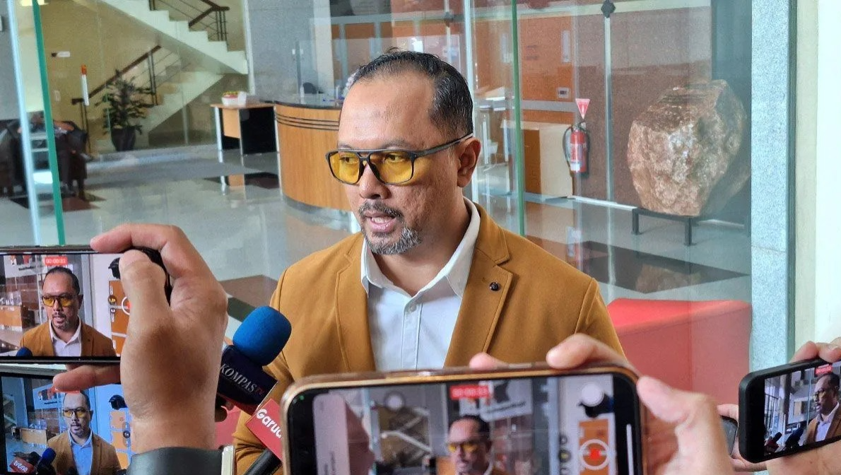 Hasil Penggeledahan Rumah Japto dan Ahmad Ali, KPK Sita Uang Rp59,49 Miliar Juru Bicara KPK Tessa Mahardika. (foto/ANTARA)