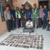 Calon penumpang tujuan sorong berhasil ditangkap petugas Bandara Sentani karena membawa 108 paket ganja. (foto/ANTARA)