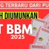 Bocoran Tanggal BLT BBM 2025 Tahap 1 Siap Cair di Akhir Februari