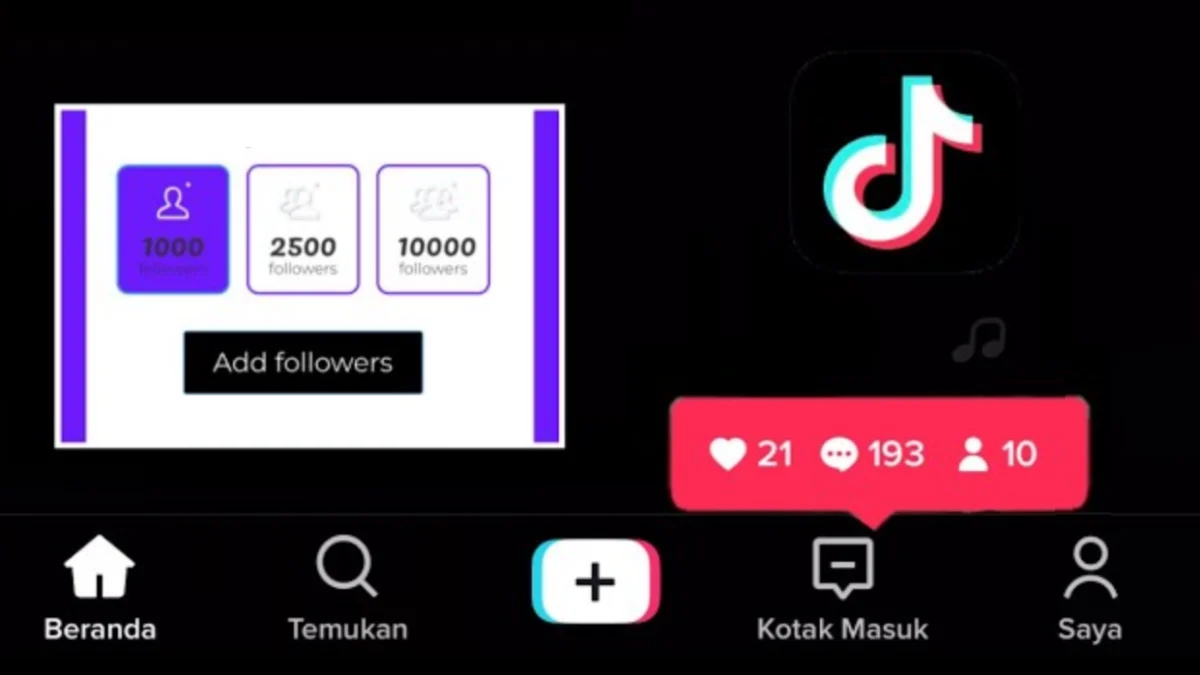 Cara Cepat Menambah Followers TikTok Gratis Terbaru di 2025, Aman dan Terbukti