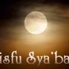 Ilustrasi membaca dzikir dan doa di malam Nisfu Sya'ban