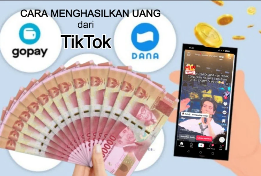Cara menghasilkan uang dari Scroll TikTok Doang.