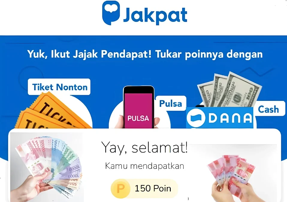 Aplikasi penghasil saldo DANA gratis dengan cara survey.