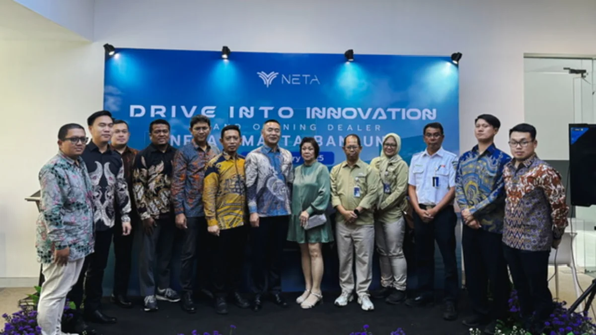 KAI Properti Resmikan Dealer Neta Amarta Bandung, Wujudkan Ekonomi Hijau bersama KAI Lifestyle
