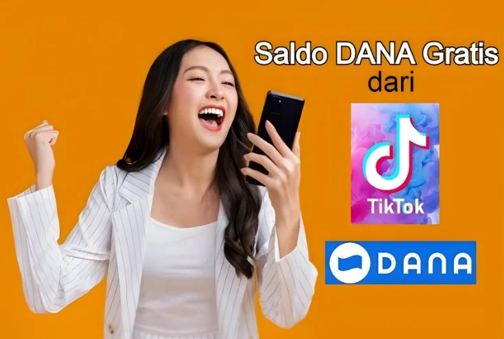 CAra Menghasilkan Saldo DANA Gratis dari Tiktok