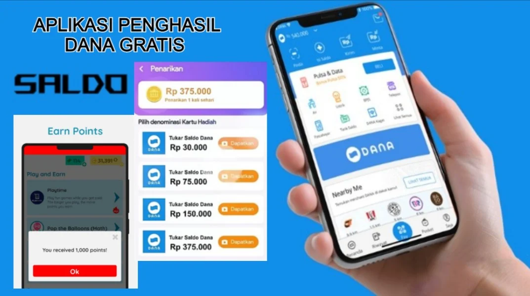 Anak SD Bisa Dapat Rp375 Ribu, Cuma Main Game Penghasil DANA Ini Game penghasil DANA gratis dari aplikasi Populer 2025.