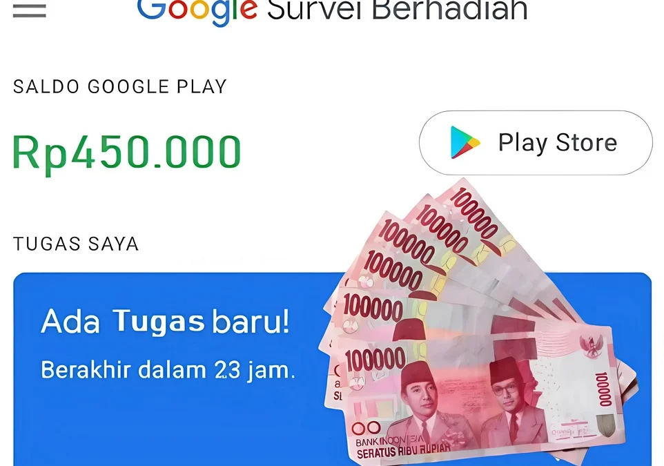 Cara Cepat Dapat Uang Dari Google Hingga Rp450.000 Sehari Cara cepat dapat uang dari Aplikasi Google Opinion reward.