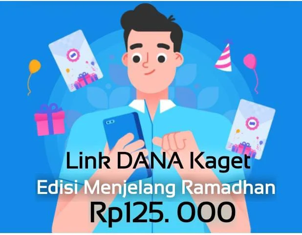 Link DANA KAGET spesial menjelang Ramadhan.