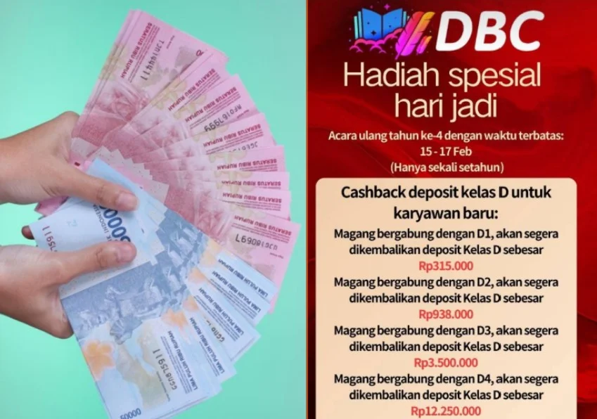 Aplikasi DBC yang diduga sebagai Money Game berSkema Ponzi.