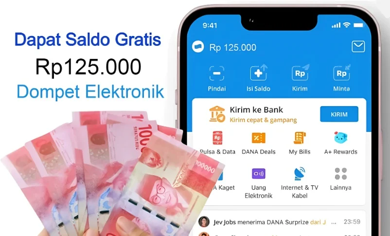 Dapat Saldo Gratis dompet Elektronik hanya dengan jawab pertanyaan.