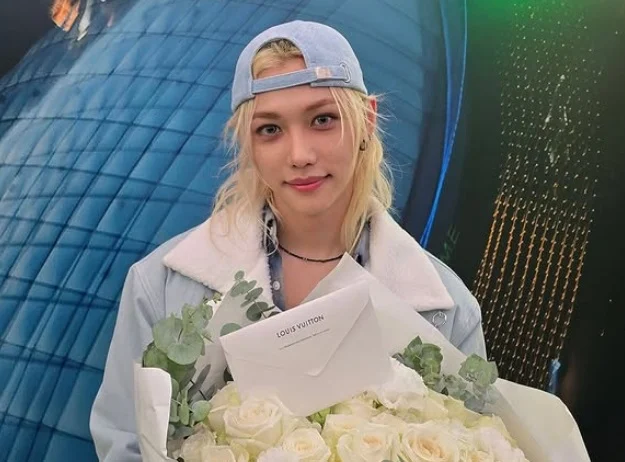 Felix Stray Kids yang dikabarkan alami kecelakaan. (instagram @felix.straykids)