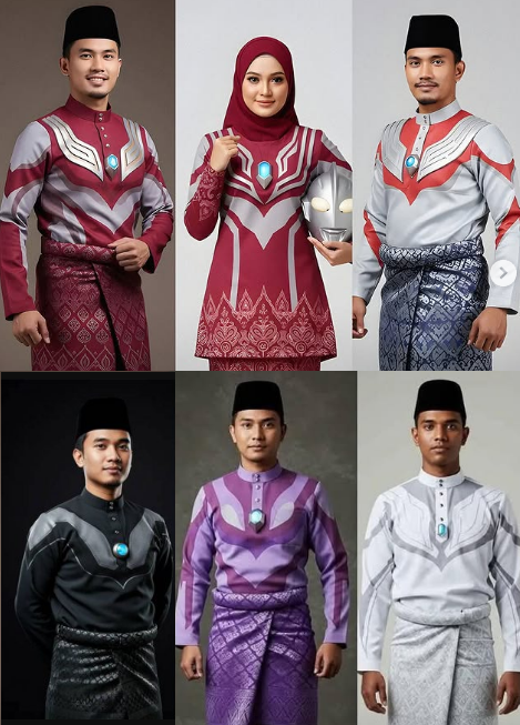 Viral di TikTok Rekomendasi Trend Baju Lebaran 2025, Baju Koko Ultraman Beli di Mana?
