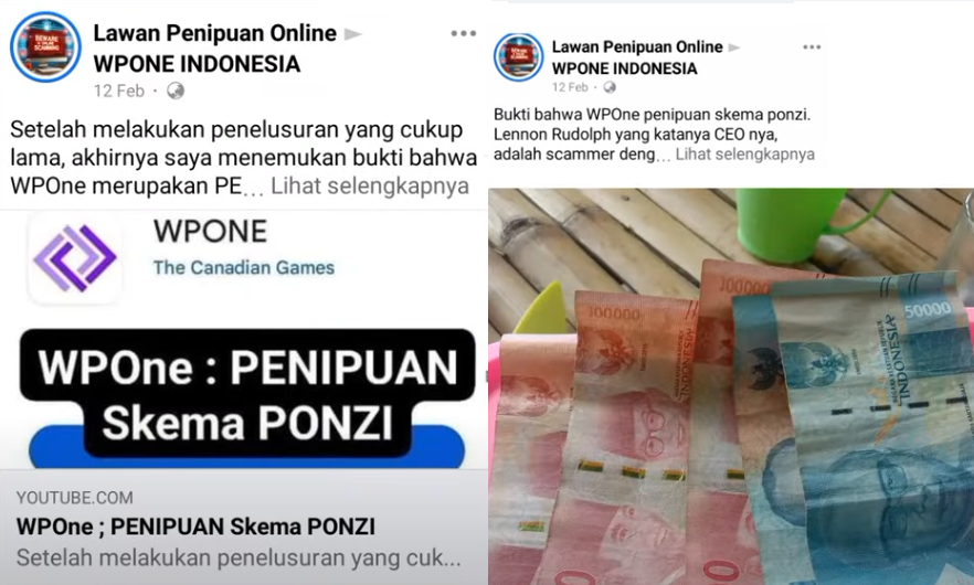 Cara Ambil Tindakan Agar Uang Kembali Dari Aplikasi WPONE yang SCAM