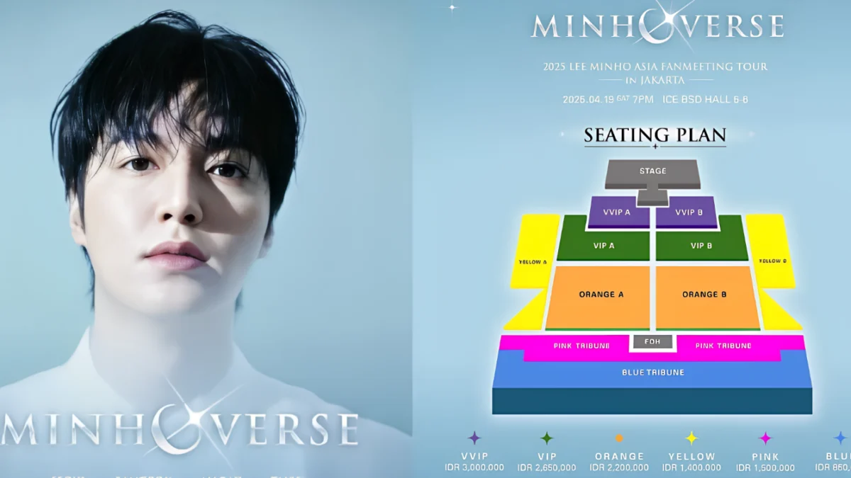 Ini Cara War Tiket Fan Meeting Lee Min Ho di Jakarta 2025