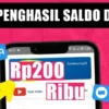 Aplikasi Penghasil Saldo Dana Tercepat 2025, Langsung Dapat Rp200 Ribu