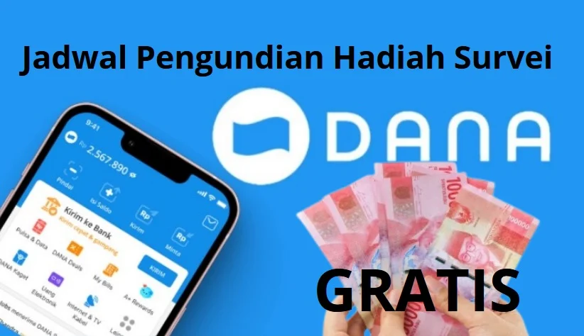 LIVE Pengundian saldo DANA gratis dari isis survey.