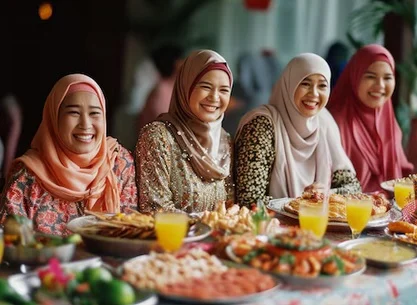 Ilustrasi contoh ucapan maaf menjelang Ramdan.