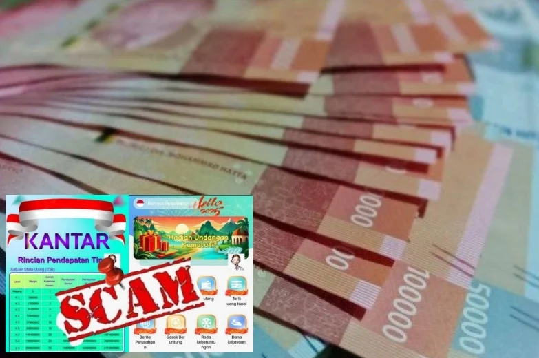 cara mengambil uang di aplikasi Kantar yang SCAM.