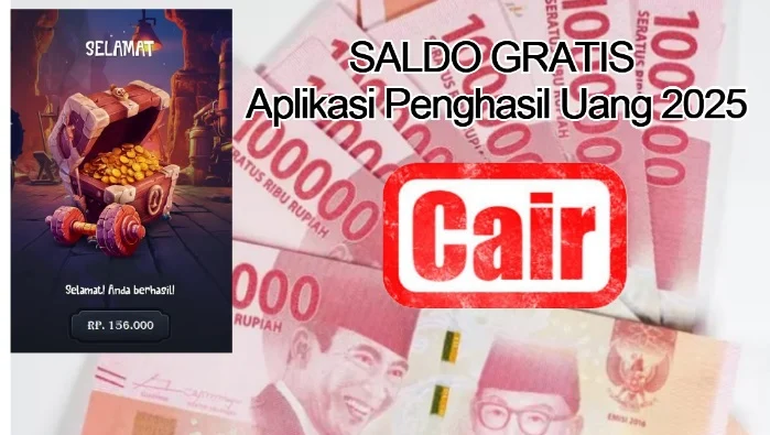 Aplikasi game penghasil uang yang berikan saldo gratis langsung cair.