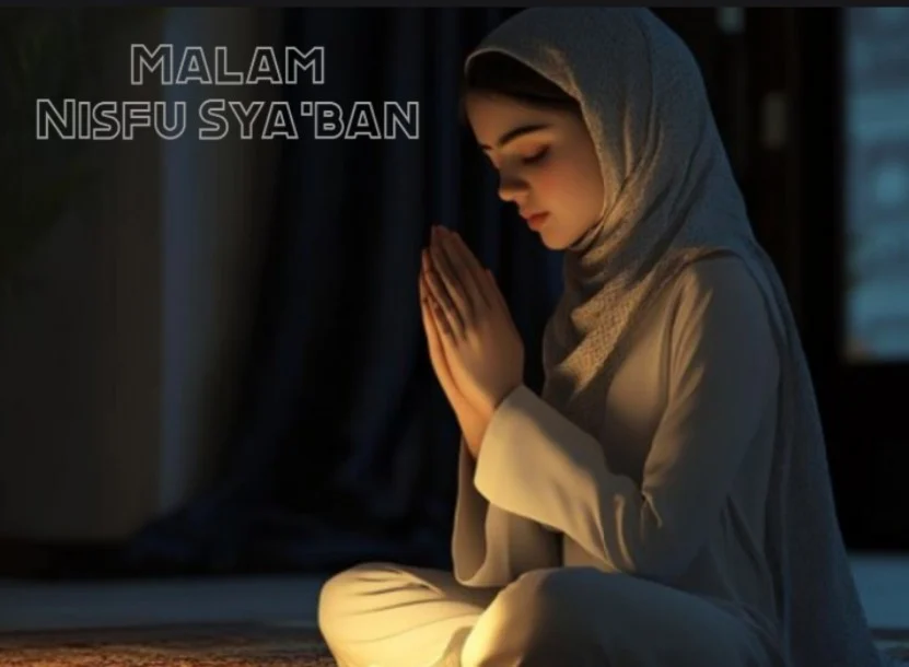 Amalan Malam Nisfu Sya'ban (freepika)