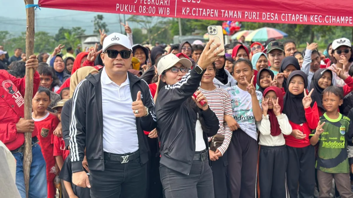 Hari Pers Nasional 2025, Legislator DPRD Jabar Gelar Gerak Jalan