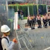 Demo Indonesia Gelap. (Foto/ANTARA)