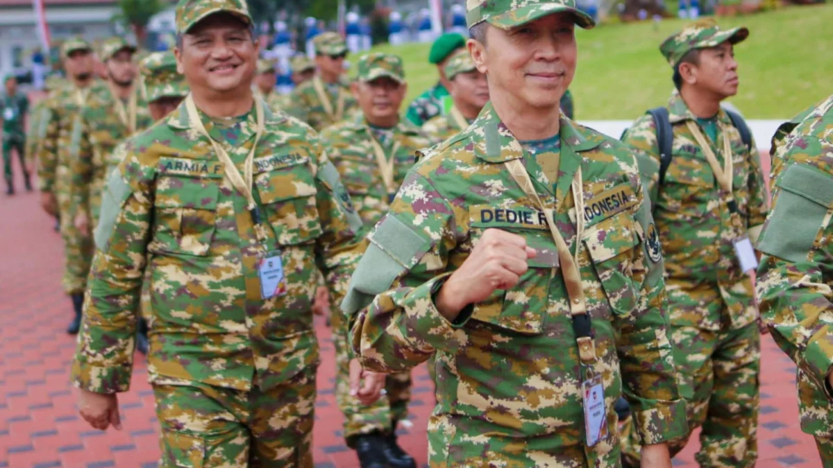 Wali Kota Bogor, Dedie A. Rachim saat mengikuti rangkaian kegiatan retret di Akmil, Magelang, Jawa Tengah. (Yudha Prananda / Istimewa)