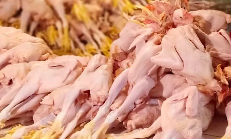 Ayam potong jelang Ramadan 2025 di Kabupaten Bandung Barat alami kenaikan. Minggu (23/2). Dok Jabar Ekspres/Suwitno