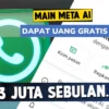 Cara Menghasilkan Uang dari Meta AI WhatsApp Terbaru 2025, Begini Caranya