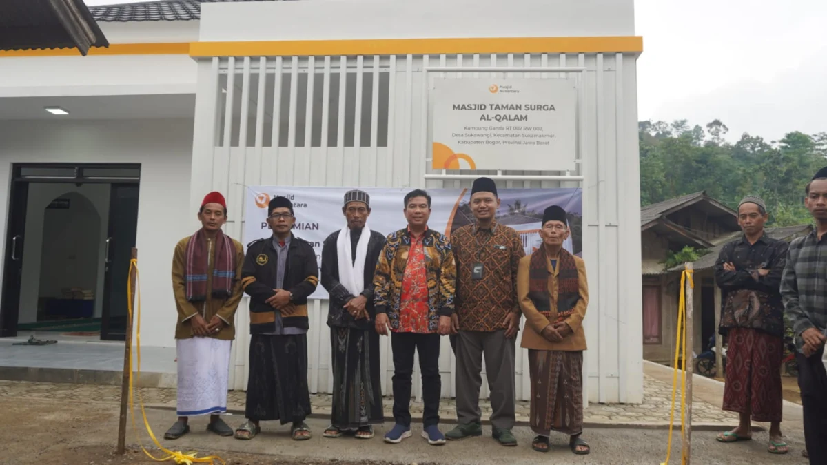 Masjid Nusantara Resmikan Musholla Al-Qolam di Kampung Ganda, Bogor