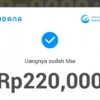 Saldo Dana Gratis saat ini banyak diburu oleh para pengguna aplikasi hasil uang. Namun untuk memperolehnya dibutuhkan perjuangan konsistensi
