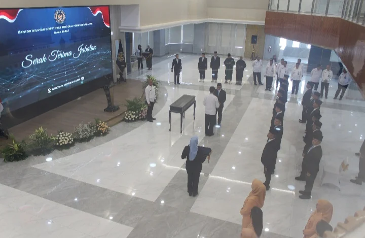Kakanwil Ditjen Pemasyarakatan Jabar Lantik 16 Kepala Unit Pelaksana Teknis